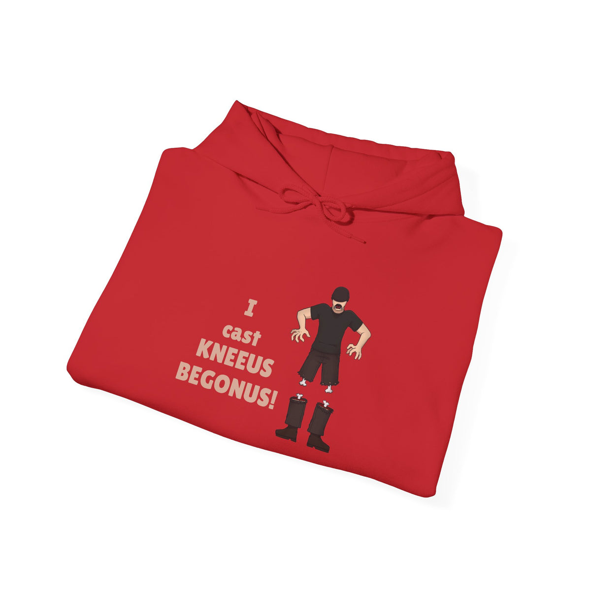 Kneeus Begonus Hooded Sweatshirt