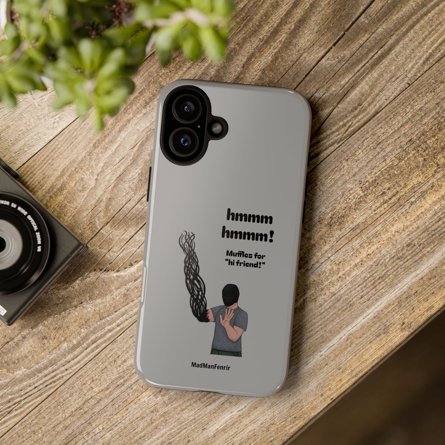 Muffles & The Mimic iPhone or Galaxy Tough Phone Case