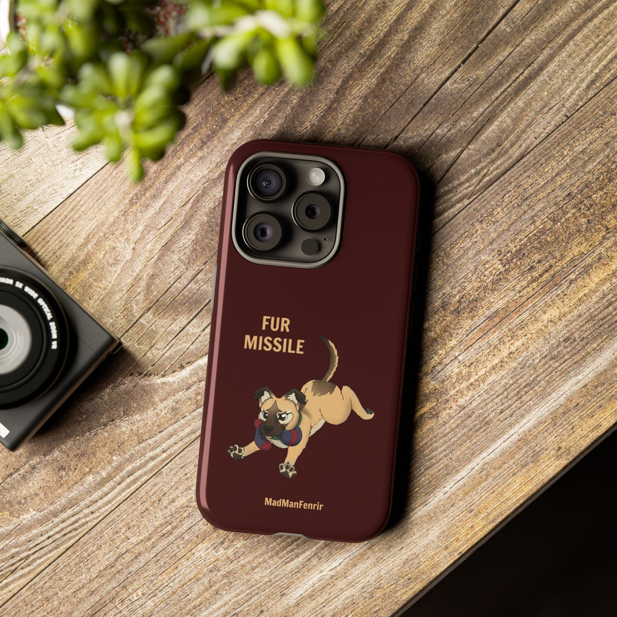 FUR MISSILE iPhone or Galaxy Tough Phone Case