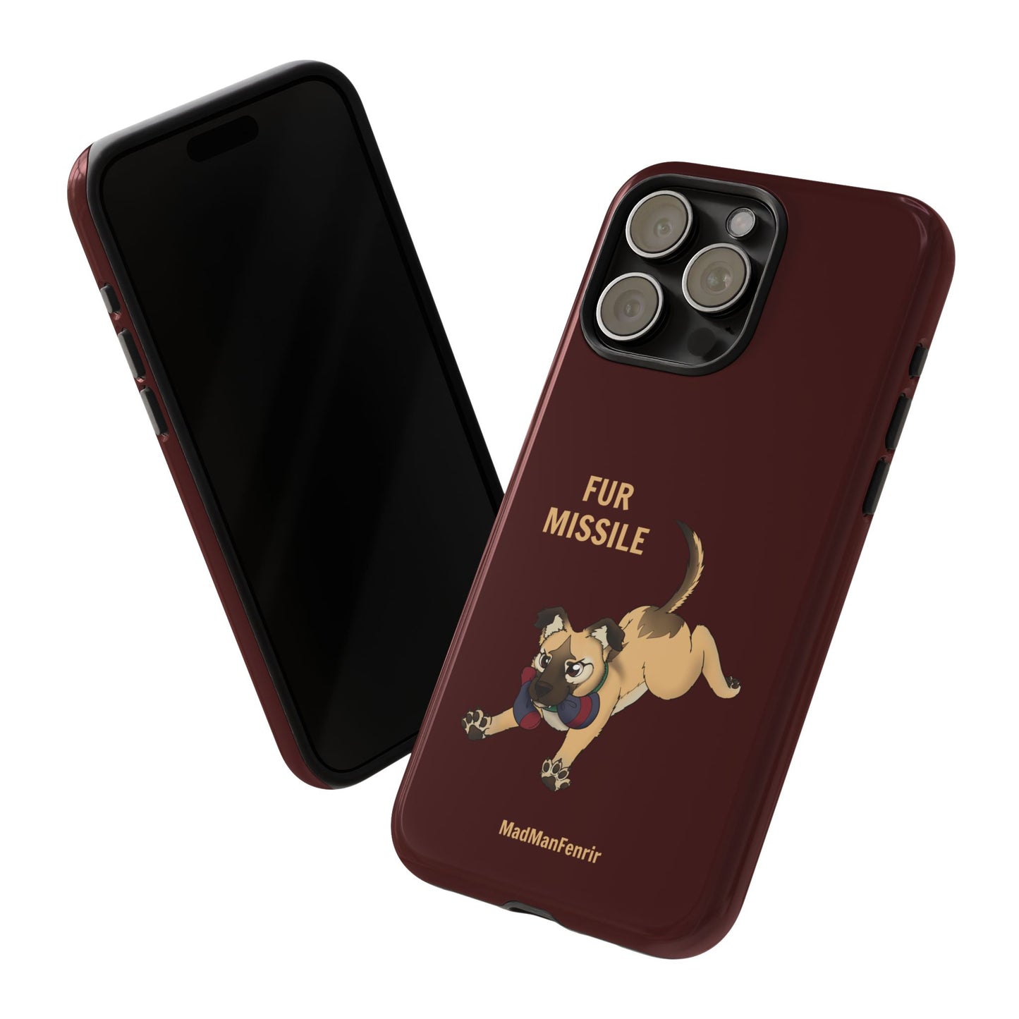 FUR MISSILE iPhone or Galaxy Tough Phone Case