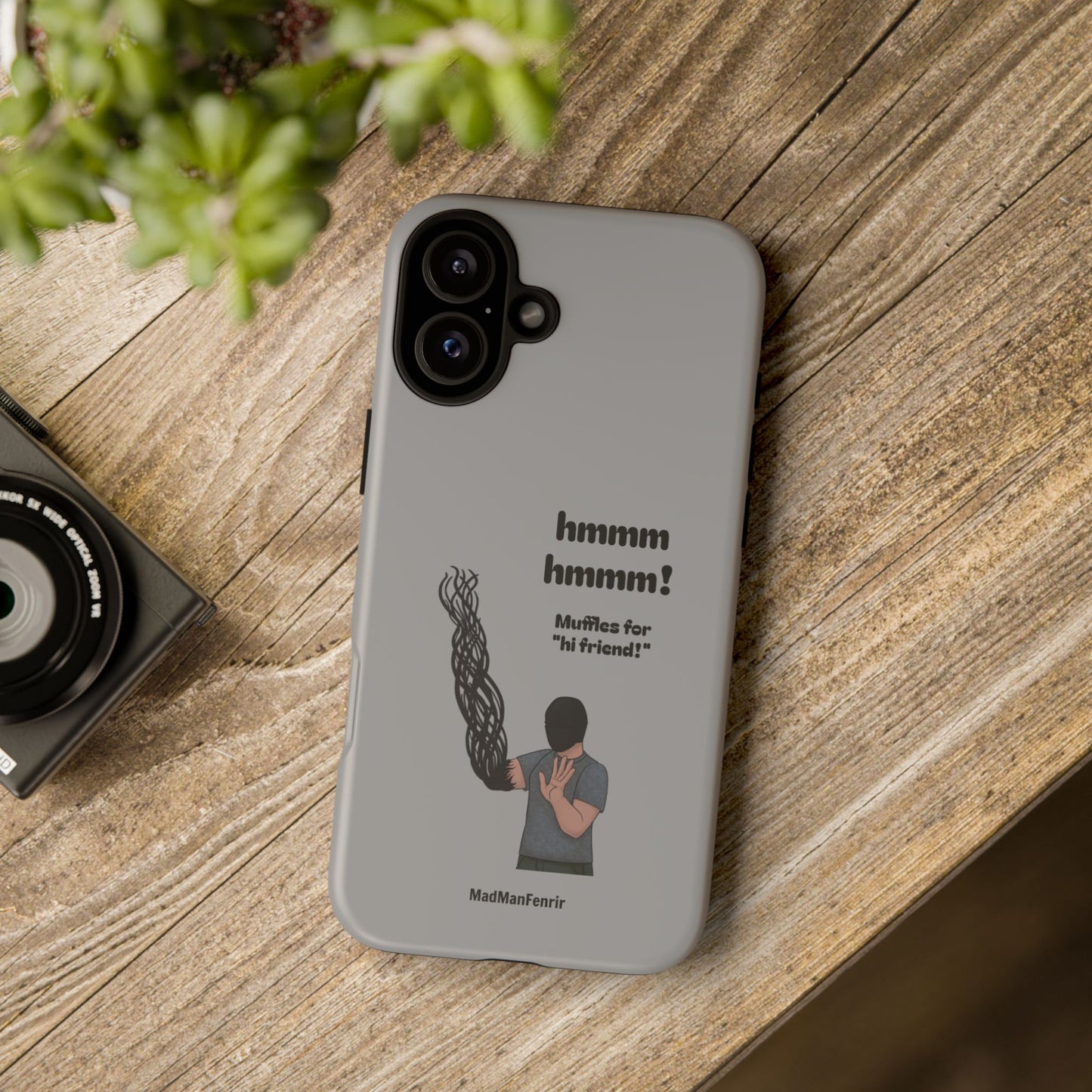 Muffles & The Mimic iPhone or Galaxy Tough Phone Case