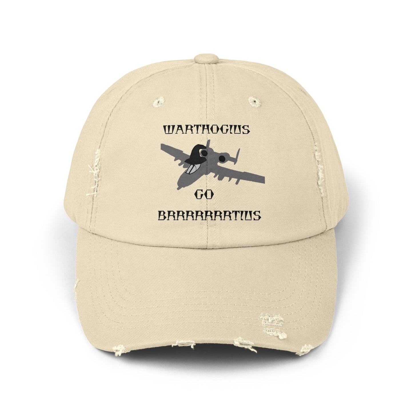 WARTHOGIUS GO BRRRRRTIUS Vintage Cap Hat