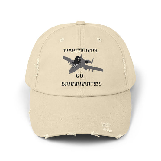 WARTHOGIUS GO BRRRRRTIUS Vintage Cap Hat