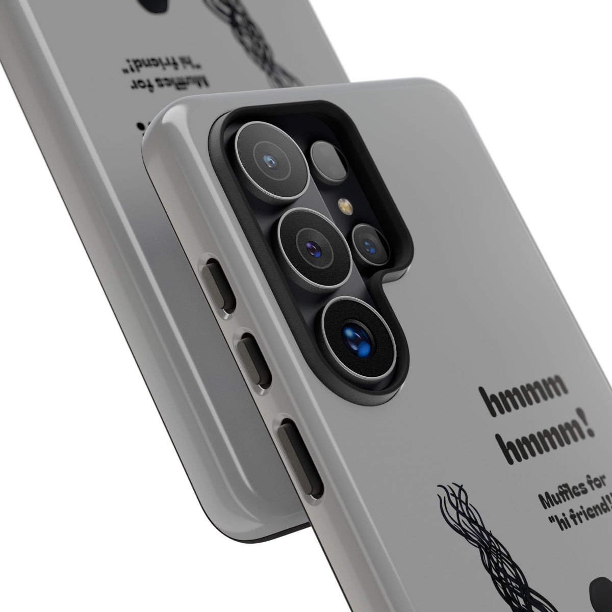 Muffles & The Mimic iPhone or Galaxy Tough Phone Case