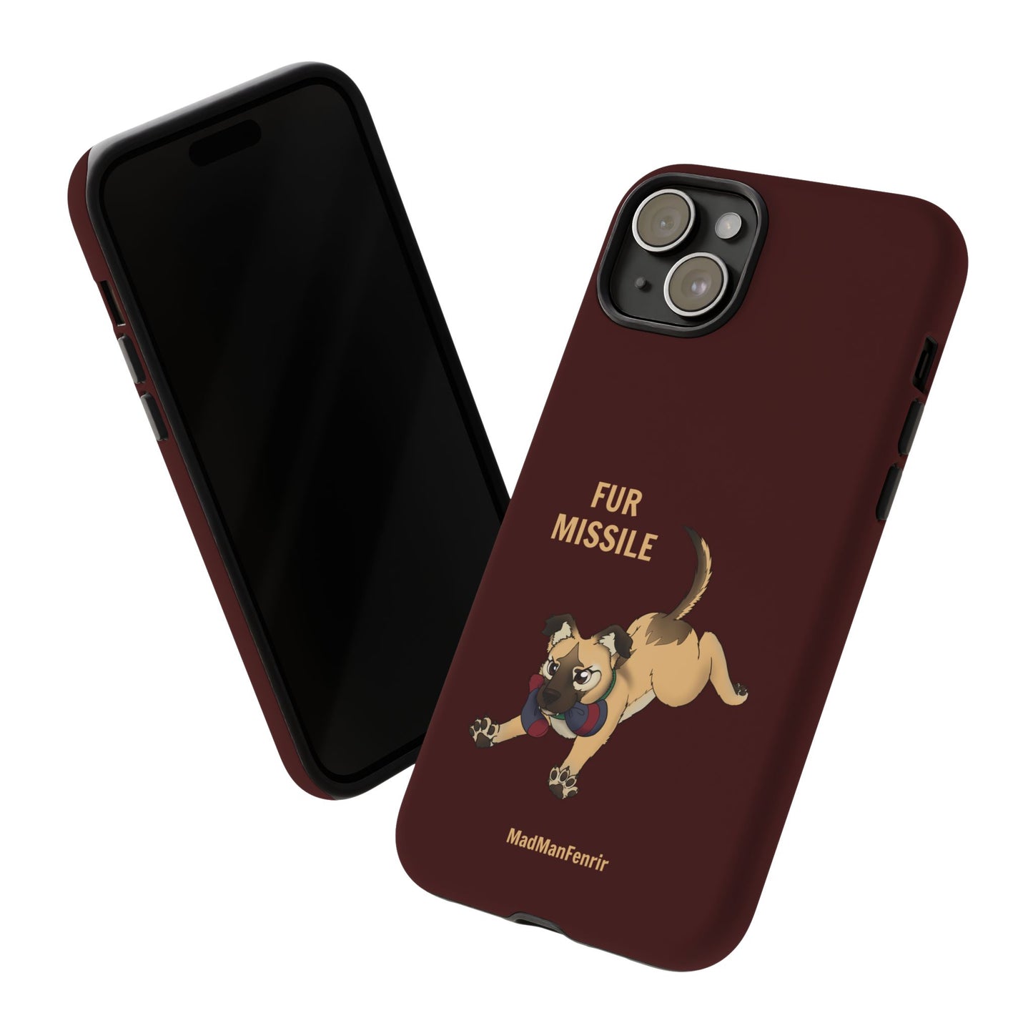 FUR MISSILE iPhone or Galaxy Tough Phone Case
