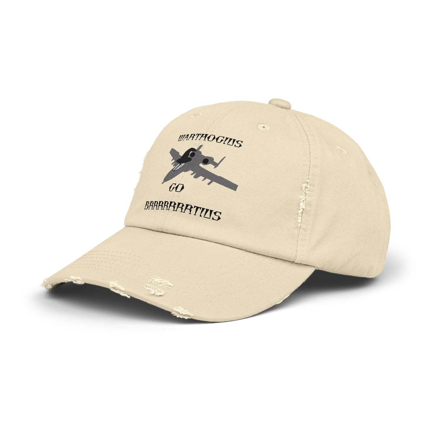 WARTHOGIUS GO BRRRRRTIUS Vintage Cap Hat