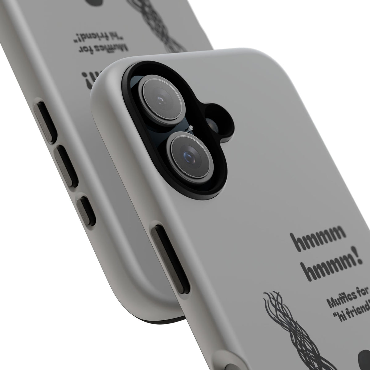 Muffles & The Mimic iPhone or Galaxy Tough Phone Case