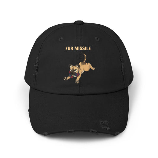 Fur Missile Vintage Style Cap Hat