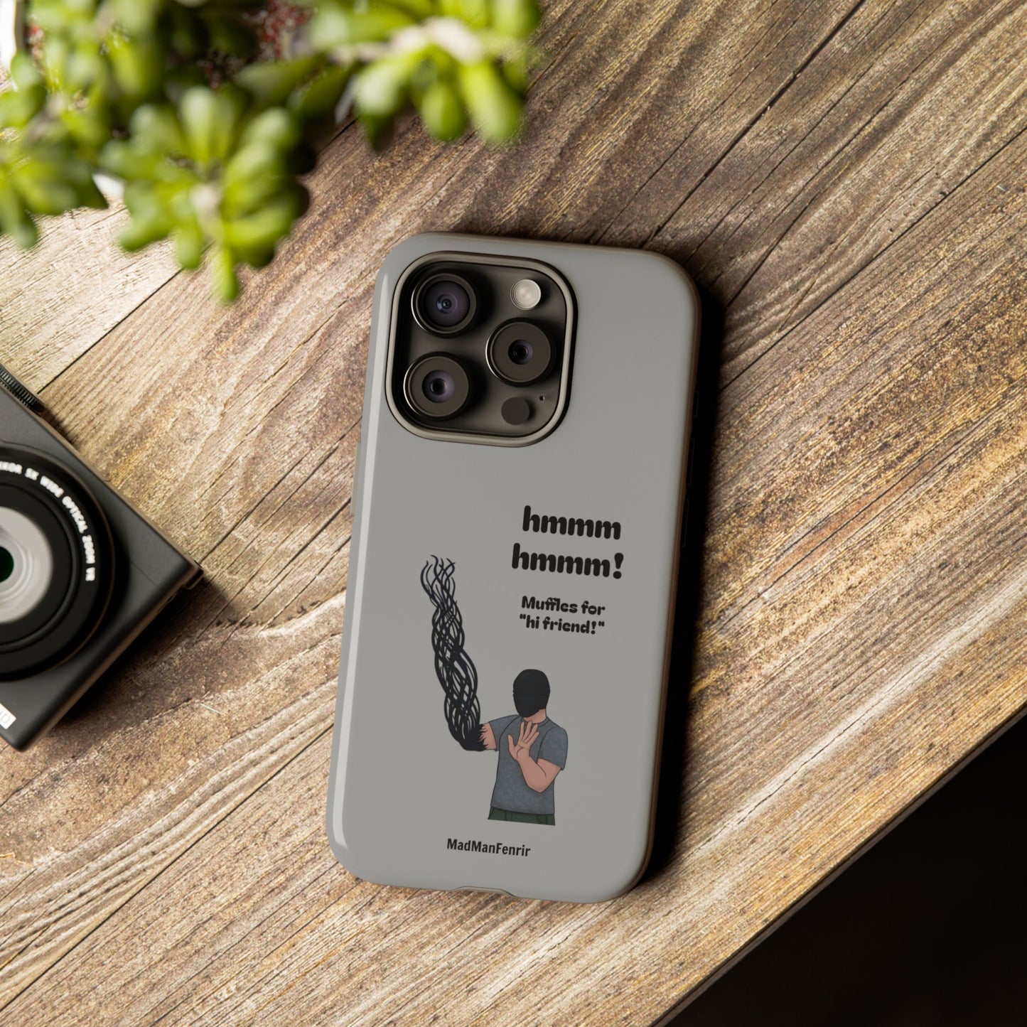 Muffles & The Mimic iPhone or Galaxy Tough Phone Case