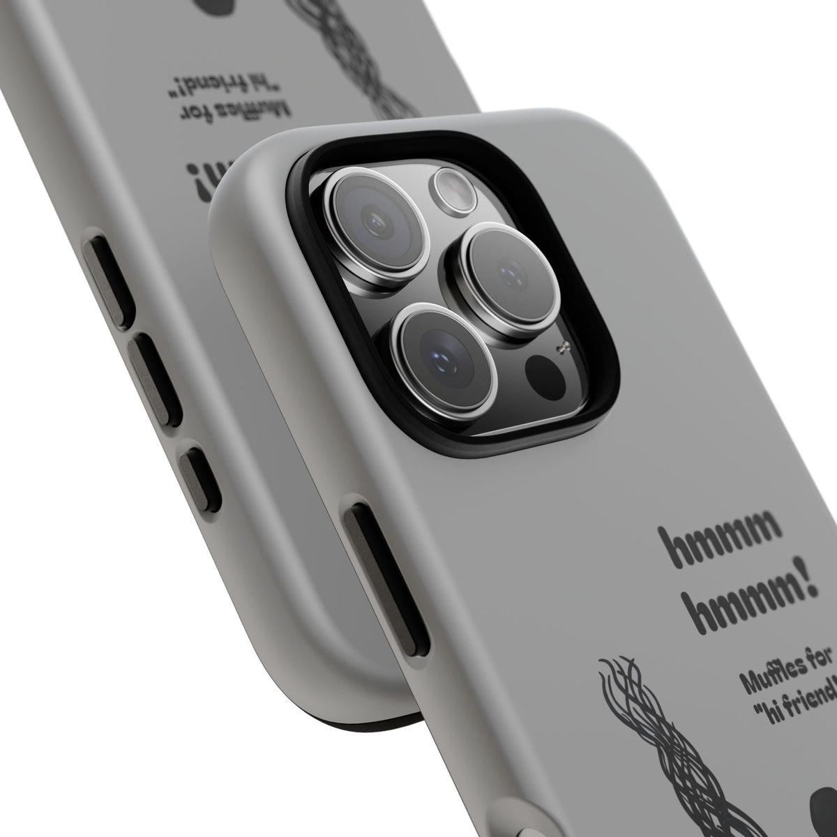 Muffles & The Mimic iPhone or Galaxy Tough Phone Case