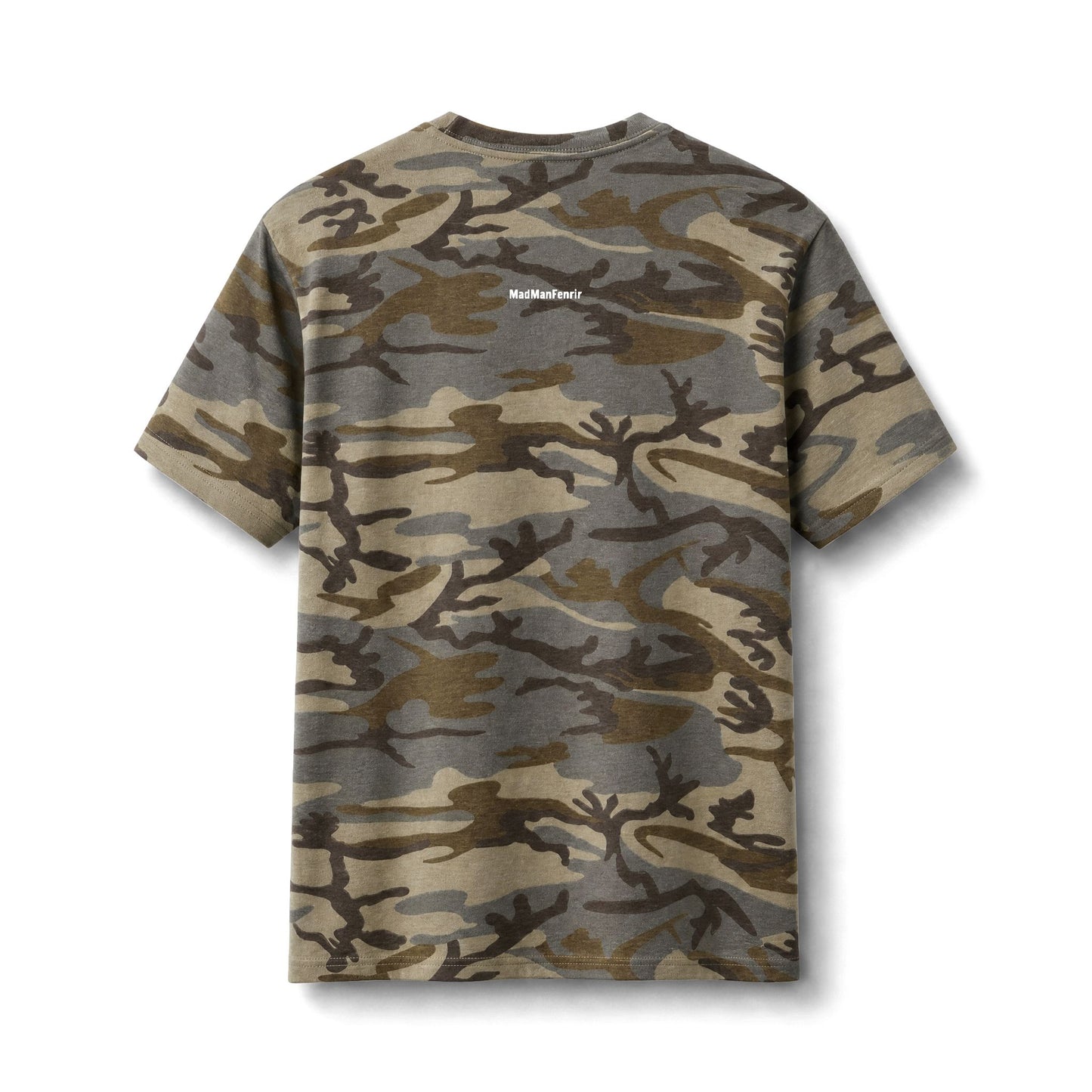 Muffles Hi Friend Cotton Camo Tee