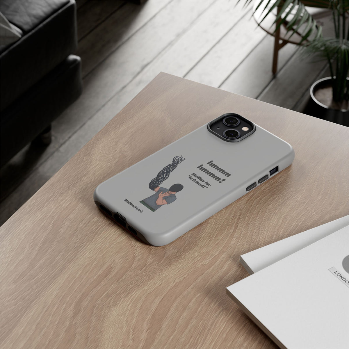 Muffles & The Mimic iPhone or Galaxy Tough Phone Case