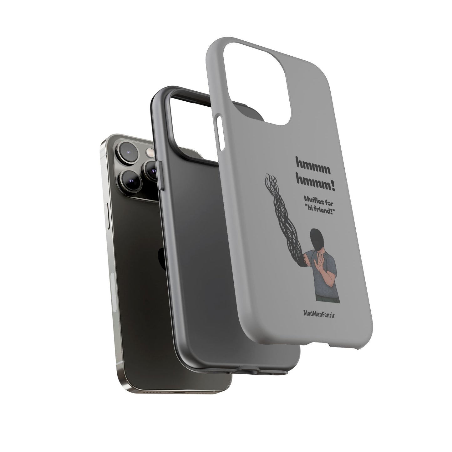 Muffles & The Mimic iPhone or Galaxy Tough Phone Case