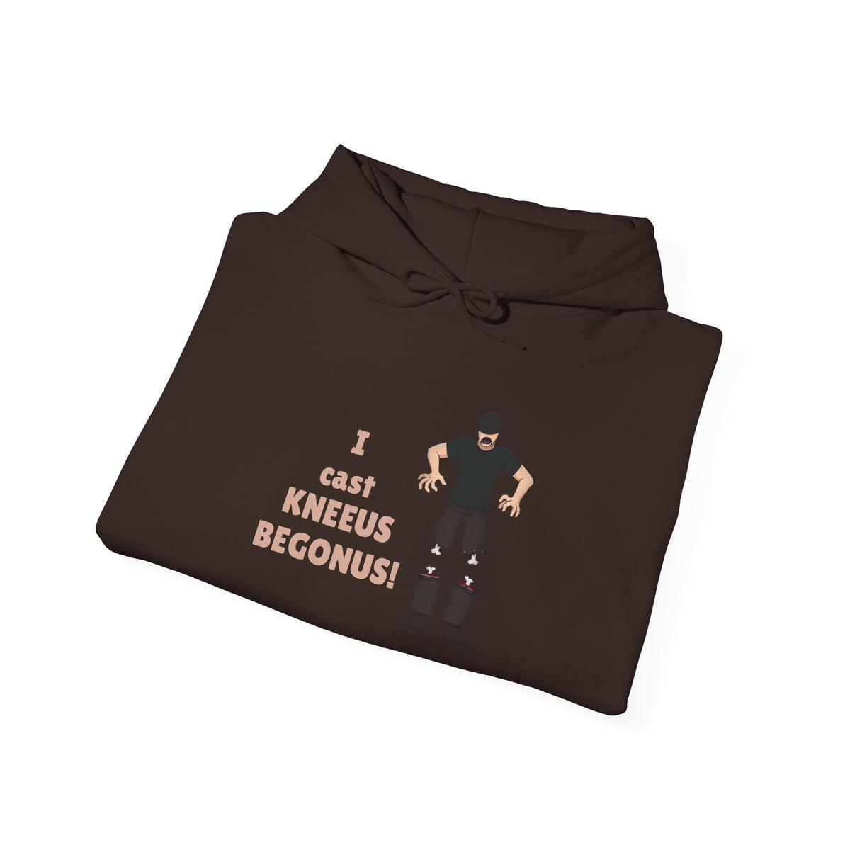 Kneeus Begonus Hooded Sweatshirt