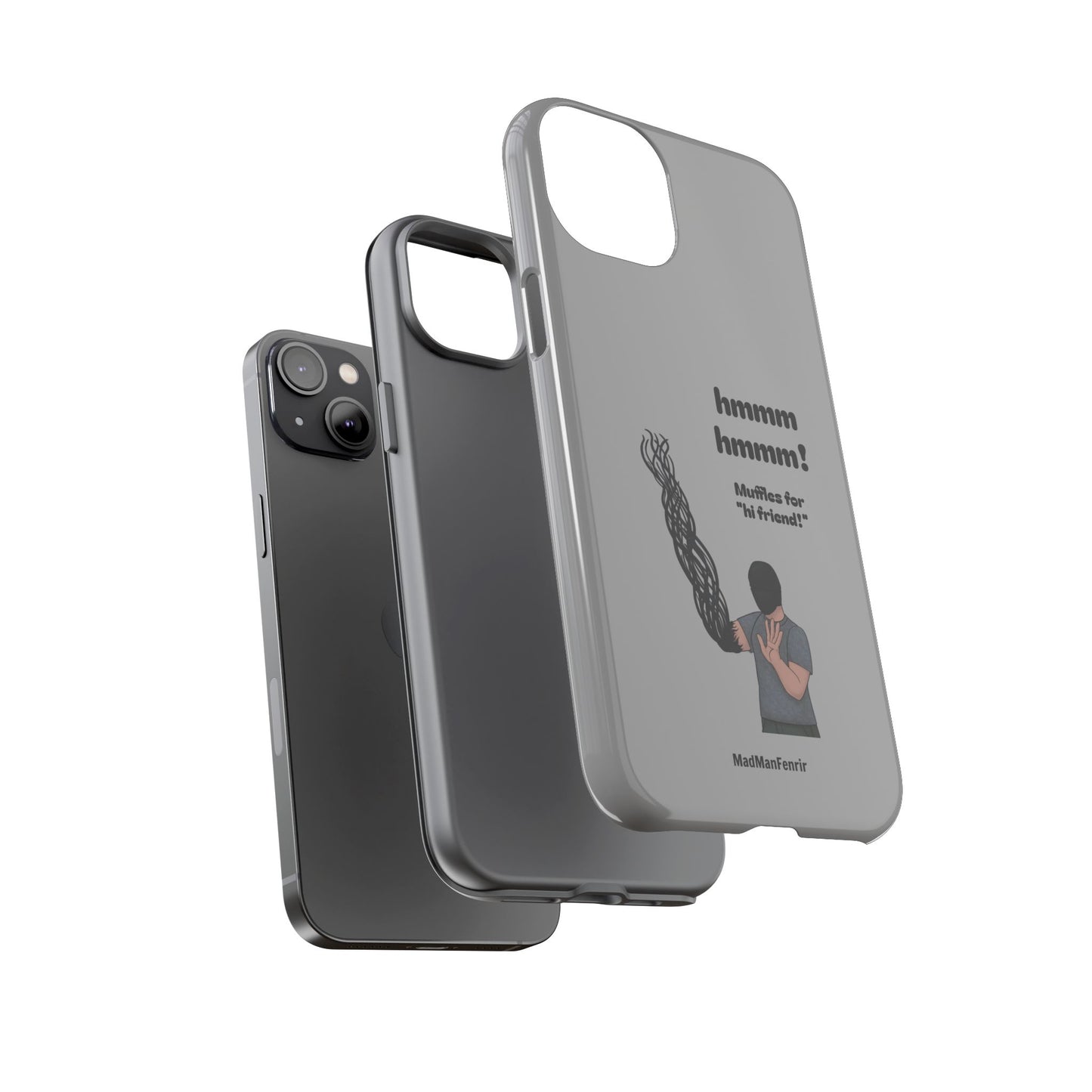 Muffles & The Mimic iPhone or Galaxy Tough Phone Case