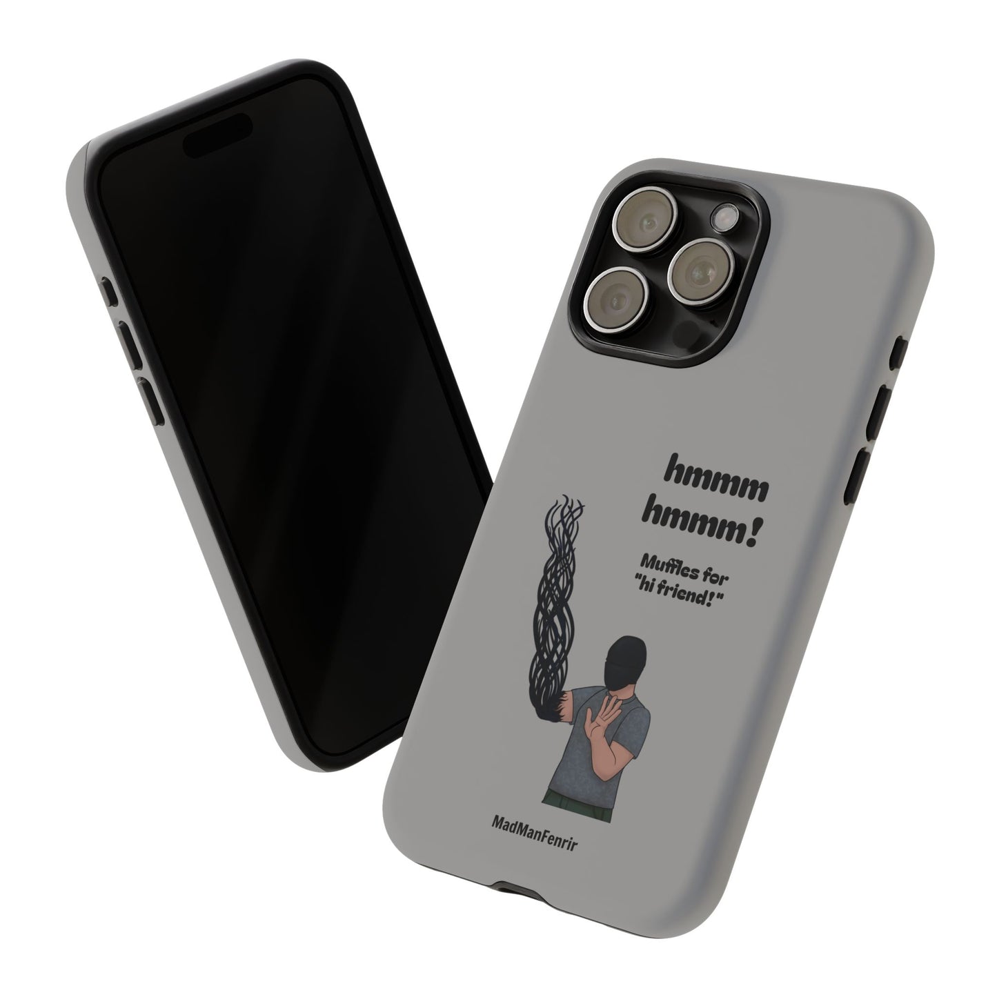 Muffles & The Mimic iPhone or Galaxy Tough Phone Case