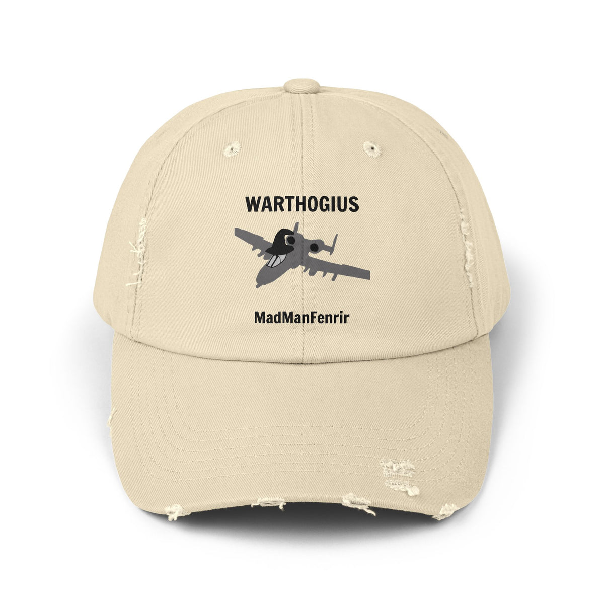 WARTHOGIUS GO BRRRRRTIUS Vintage Cap Hat