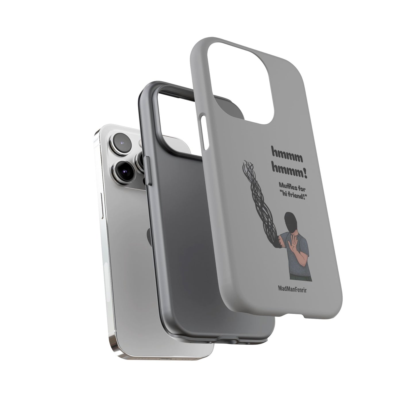 Muffles & The Mimic iPhone or Galaxy Tough Phone Case