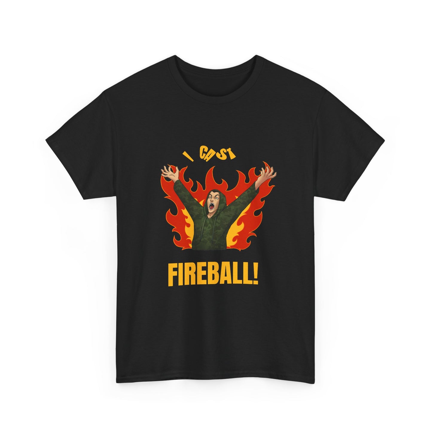 Normie I CAST FIREBALL! T-Shirt
