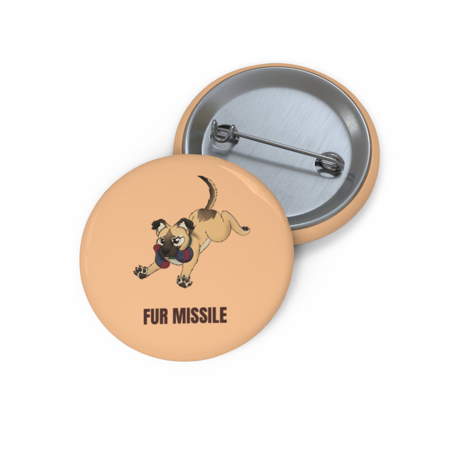 Hati FUR MISSILE Pin Button