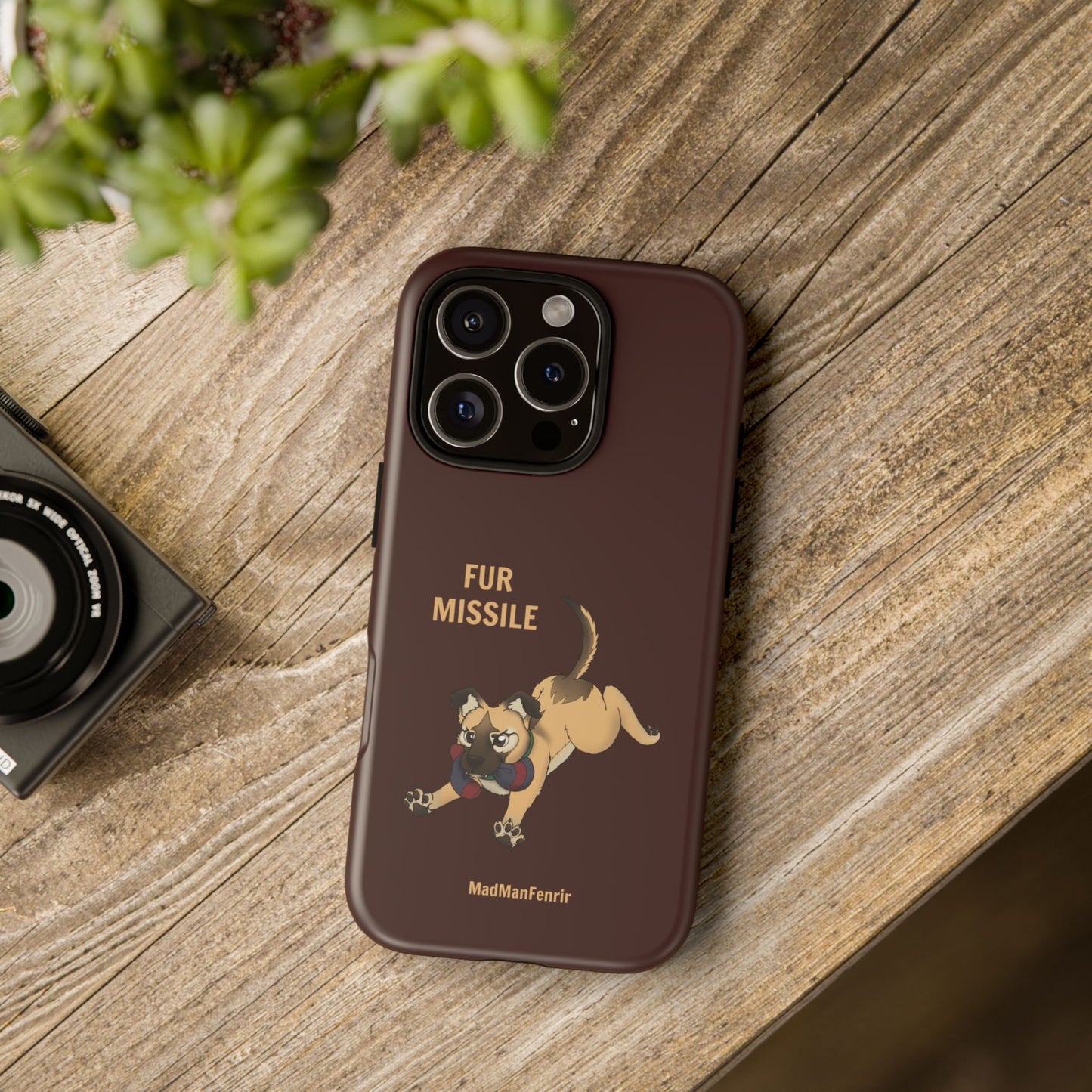 FUR MISSILE iPhone or Galaxy Tough Phone Case