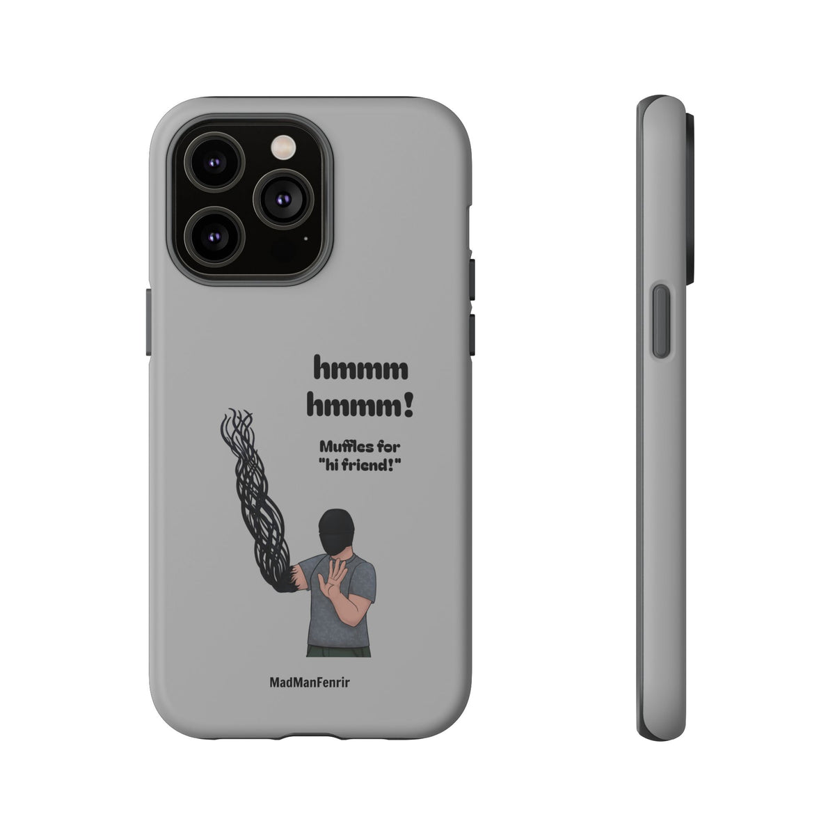 Muffles & The Mimic iPhone or Galaxy Tough Phone Case