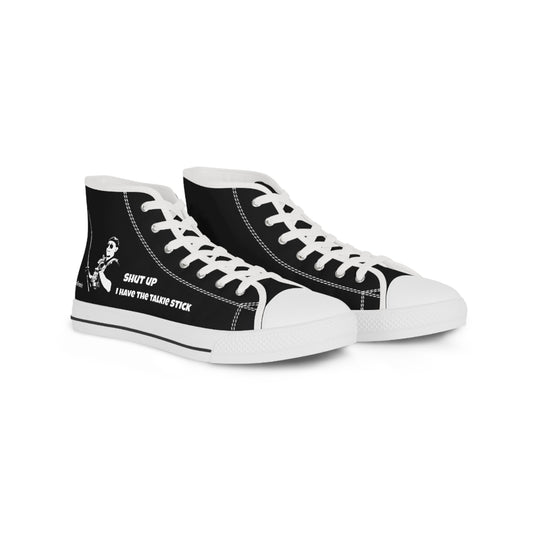 Shut Up I have the talkie stick sneakers shoes