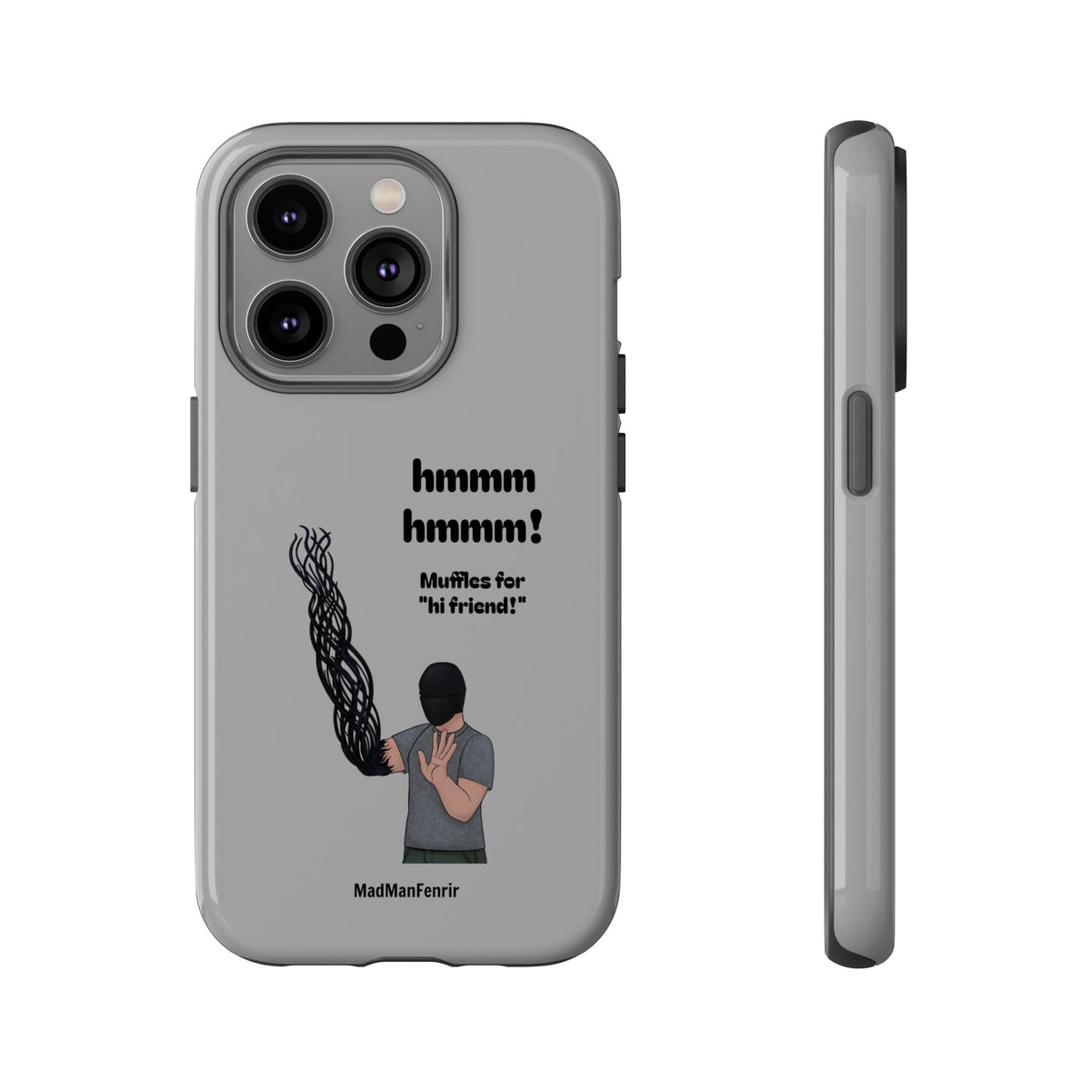 Muffles & The Mimic iPhone or Galaxy Tough Phone Case