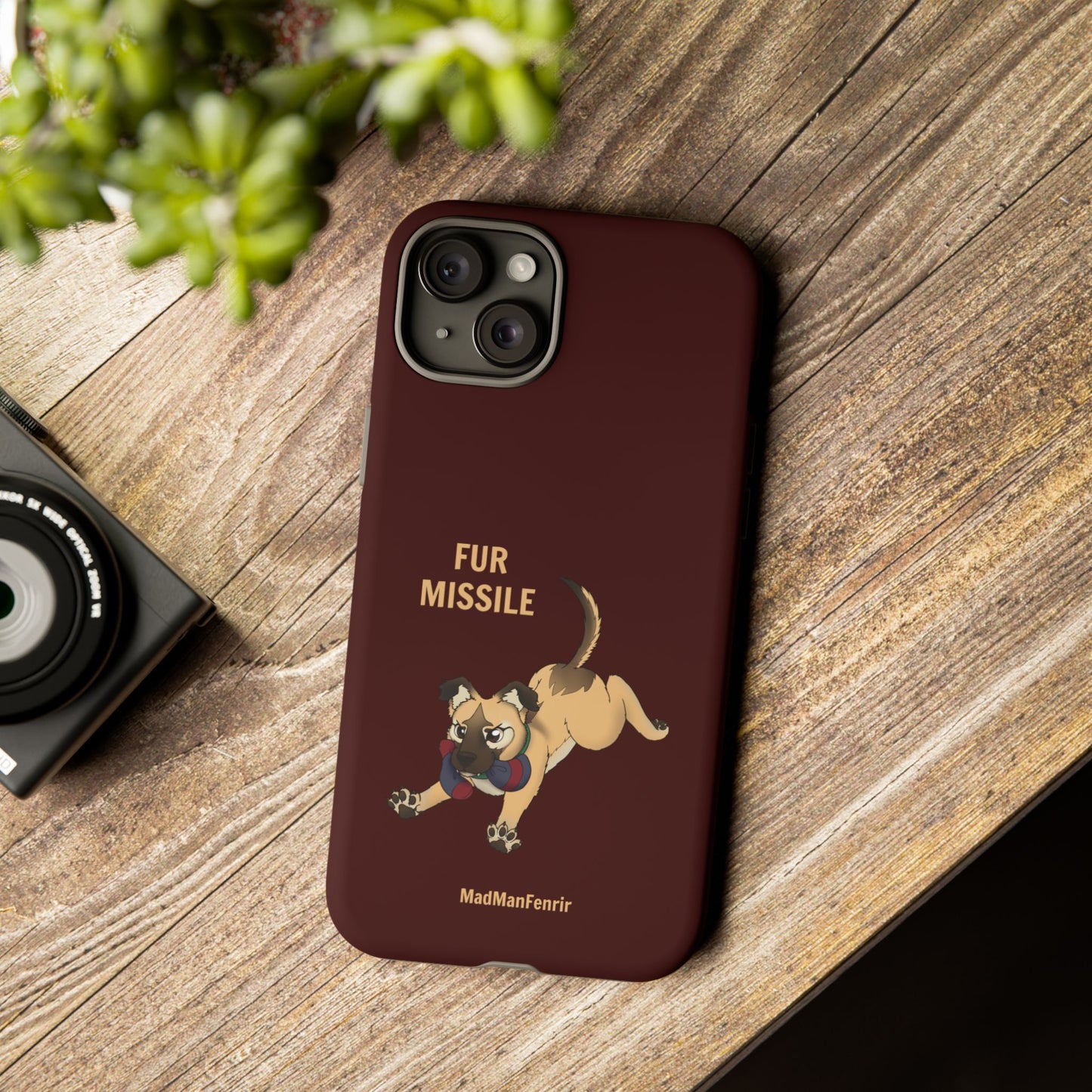 FUR MISSILE iPhone or Galaxy Tough Phone Case