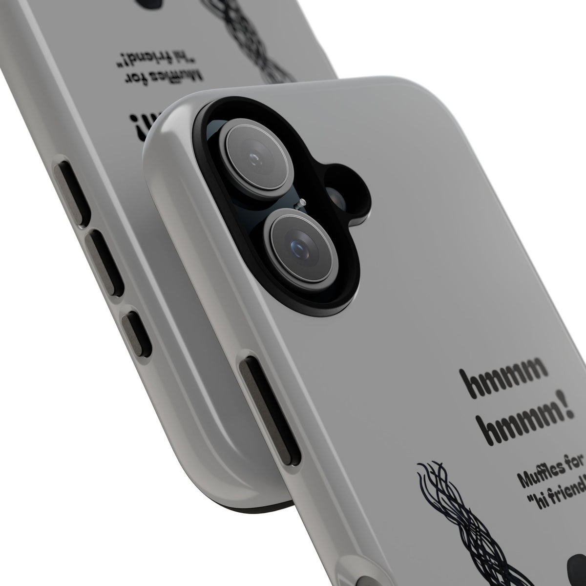 Muffles & The Mimic iPhone or Galaxy Tough Phone Case