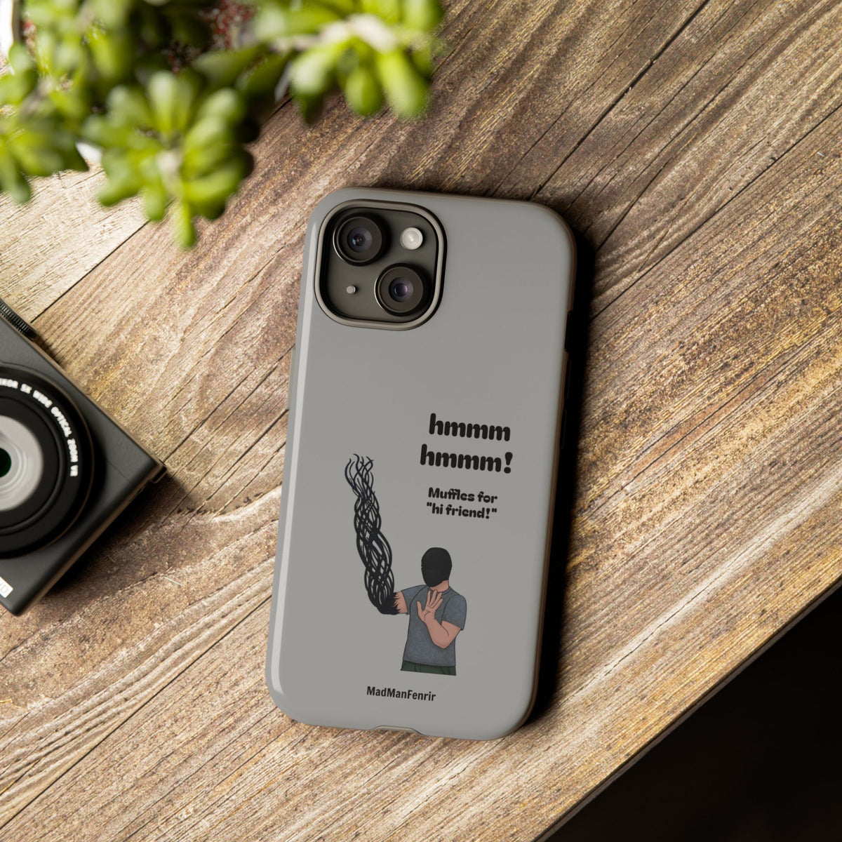 Muffles & The Mimic iPhone or Galaxy Tough Phone Case