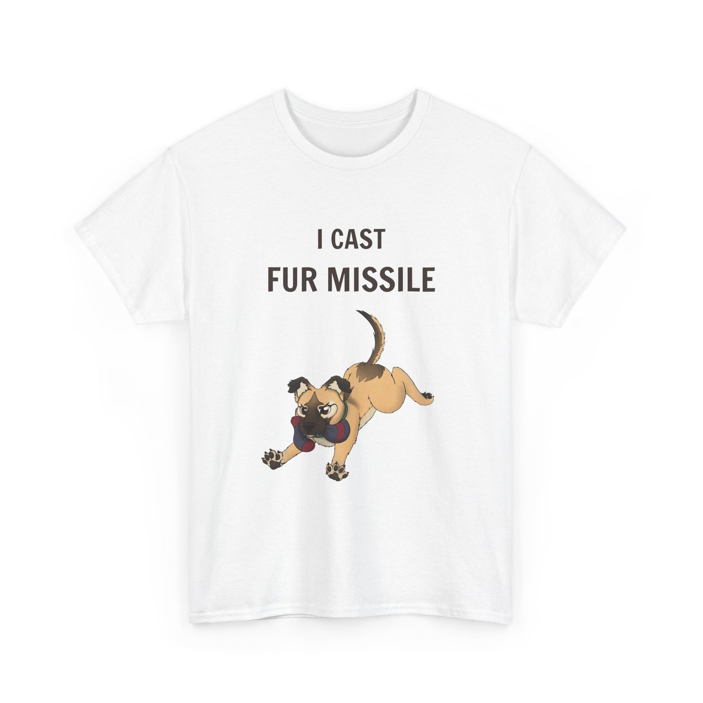 CAST FUR MISSILE Cotton T Shirt