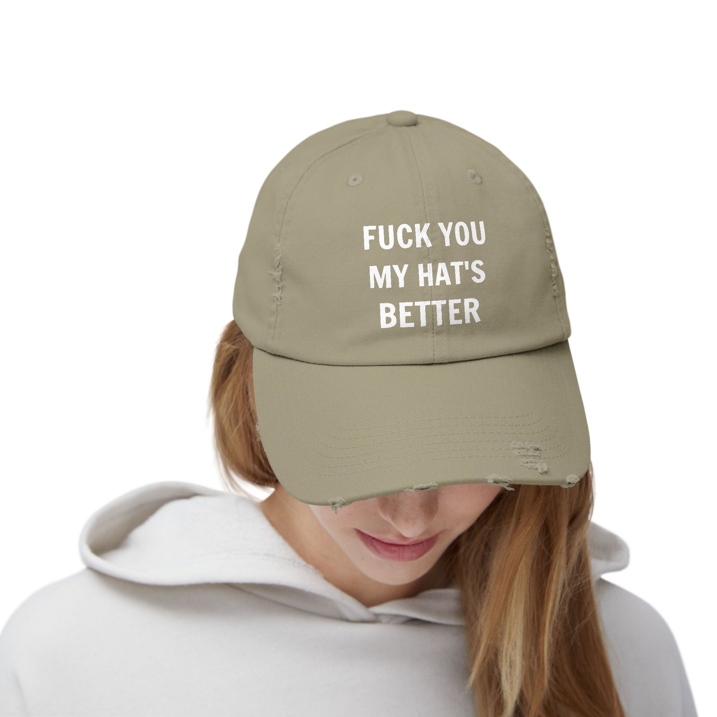 FUCK YOU MY HAT'S BETTER Vintage Cap Hat