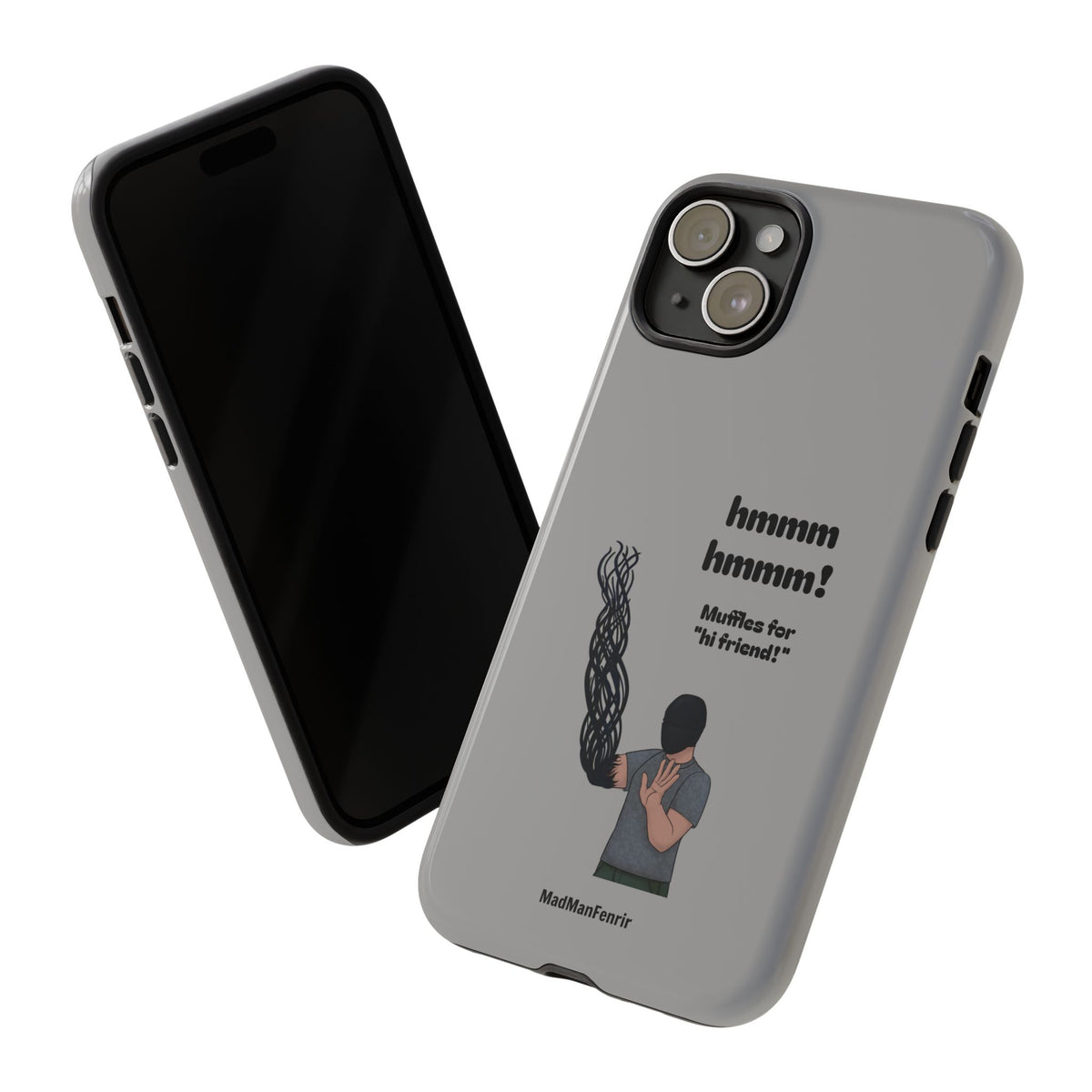 Muffles & The Mimic iPhone or Galaxy Tough Phone Case