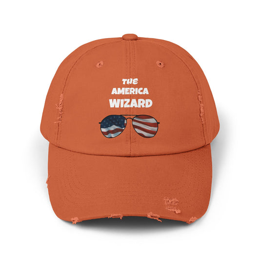 The AMERICA WIZARD Vintage Cap Hat