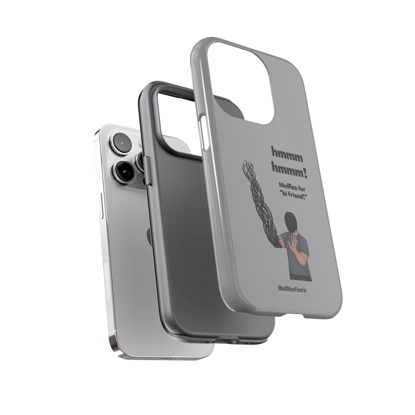 Muffles & The Mimic iPhone or Galaxy Tough Phone Case