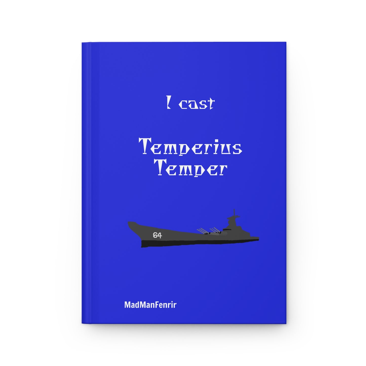 I CAST Temperius Temper Lined Noteboook