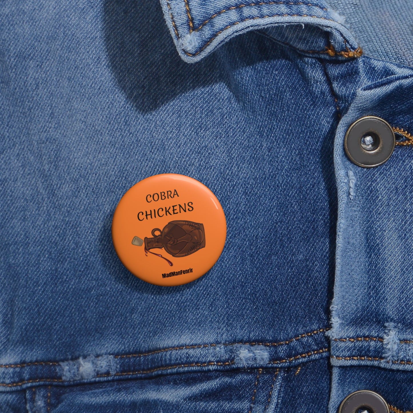 COBRA CHICKENS Pin