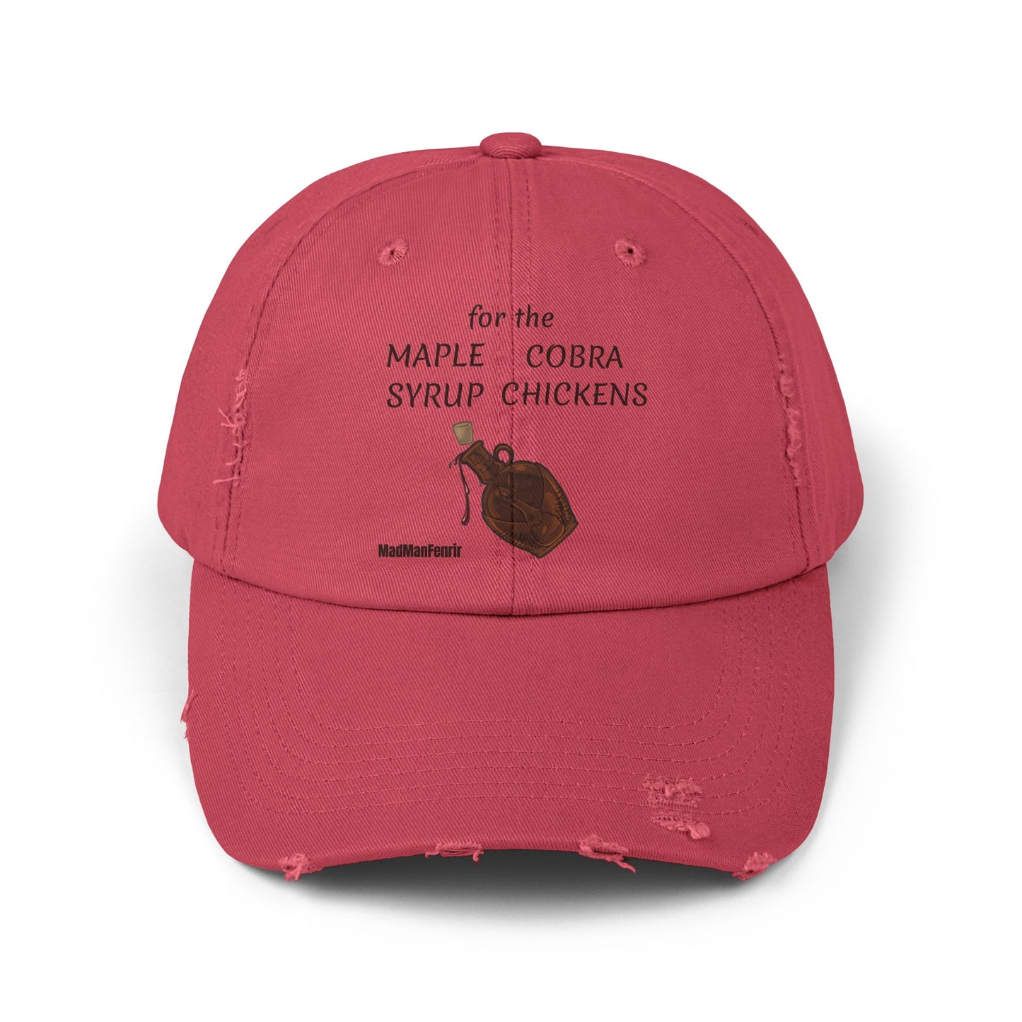 MAPLE SYRUP for the COBRA CHICKENS Hat