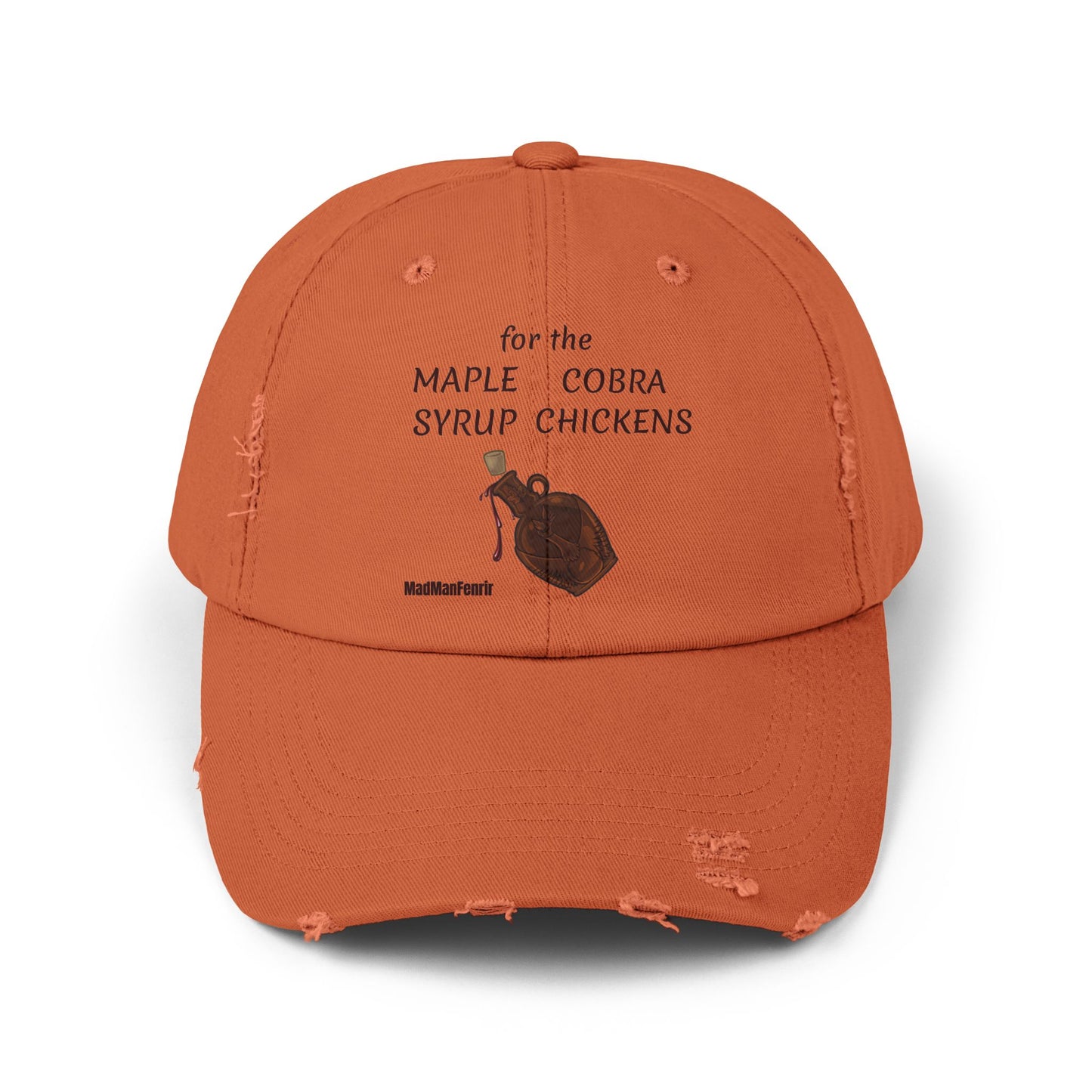 MAPLE SYRUP for the COBRA CHICKENS Hat