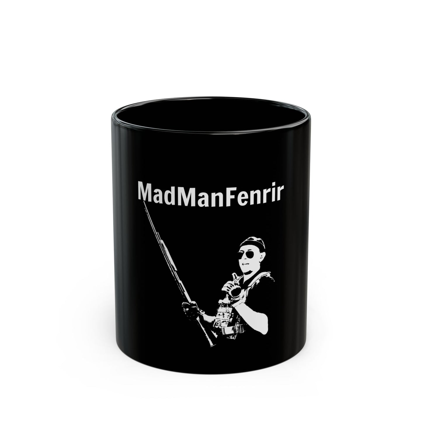 MadManFenrir Talkie Stick Mug 11oz
