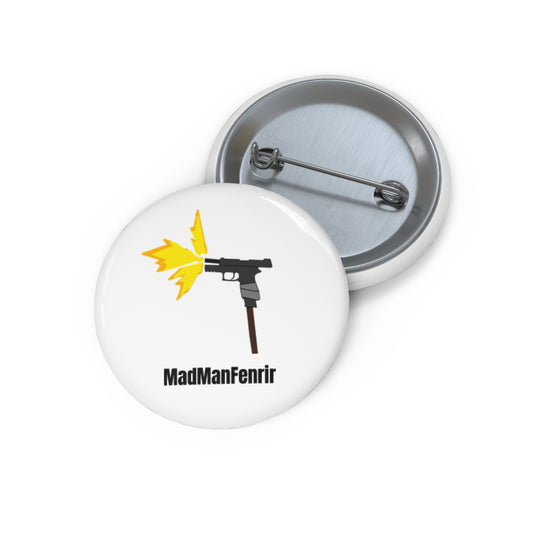 Magus Dumpus Broom & Gun Pin