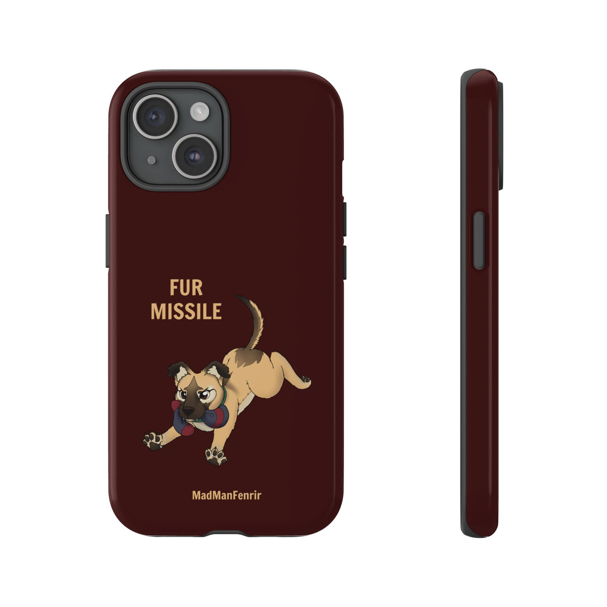 FUR MISSILE iPhone or Galaxy Tough Phone Case